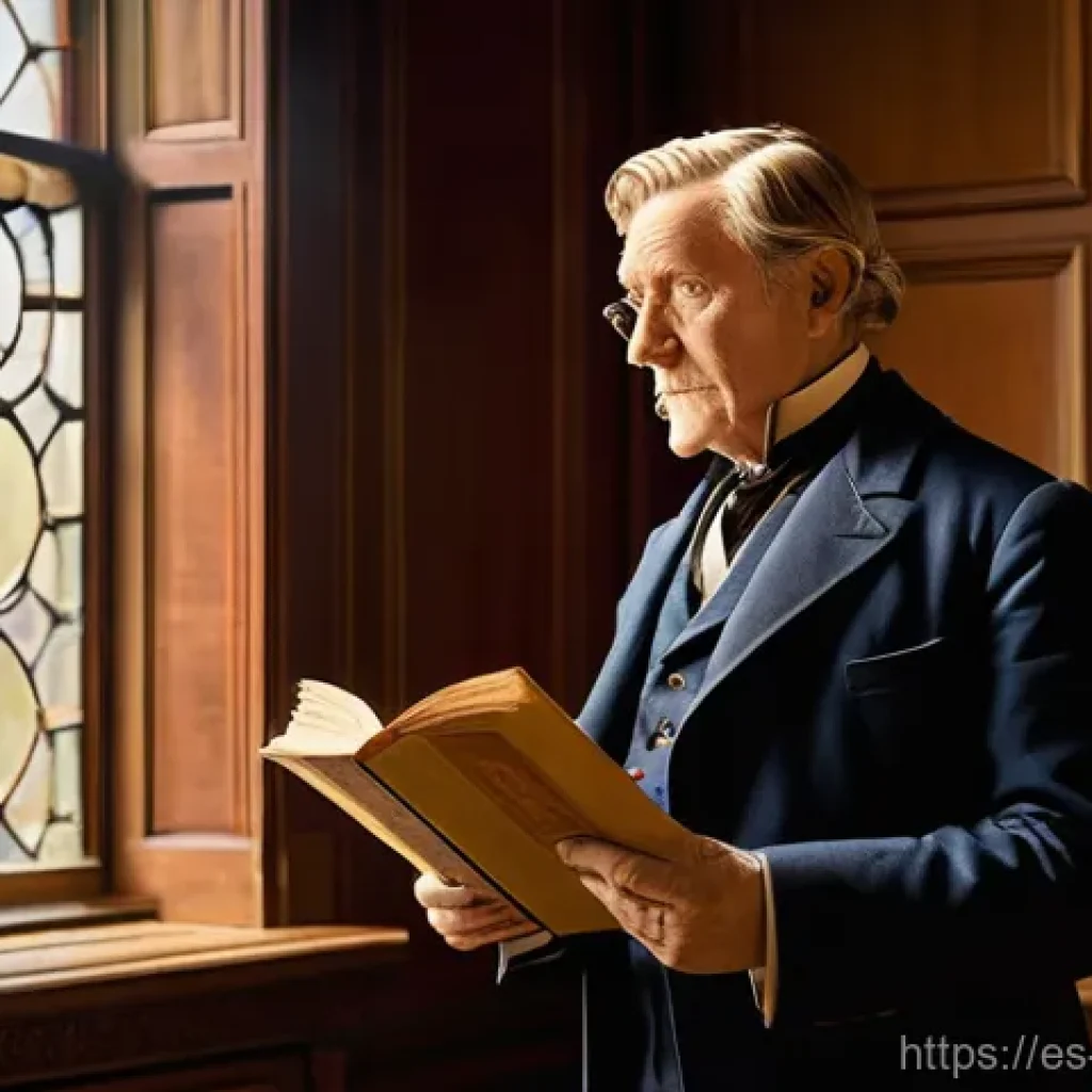 저탄수화물 다이어트의 역사적 배경 - **Prompt Title:** The Pioneer's Revelation
**Image Prompt:** "A dignified 19th-century London g...